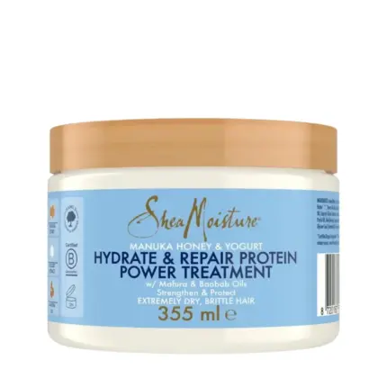 Shea Moisture Yogurt Hydrate and Manuka Honey + Repair Protein-strong Treatment 355ml